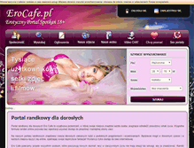 Tablet Screenshot of erocafe.pl